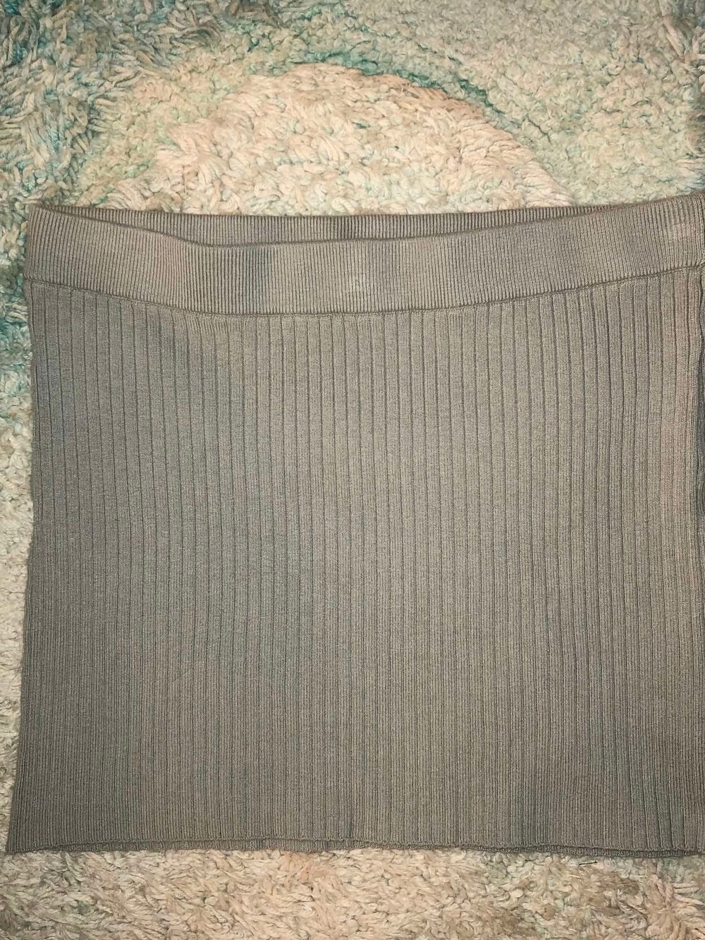 Abercrombie & Fitch Ribbed Mini Skirt